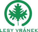 Lesy Vránek - logo